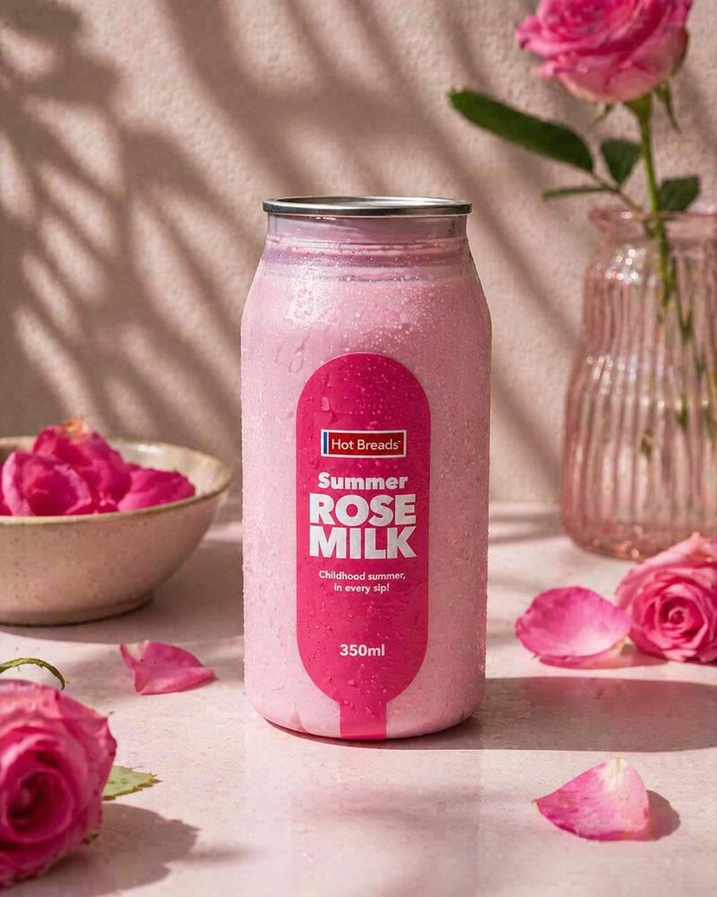 Summer Rose Milk